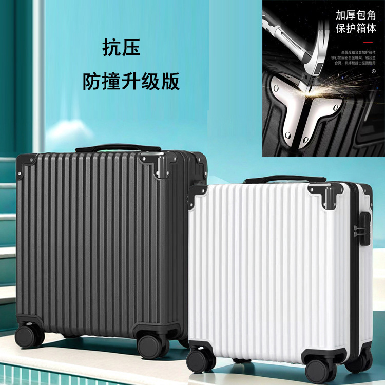18inch Boarding Case New Luggage Universal Wheel Trolley Case Password Student Suitcase 20inch Password Case Strong