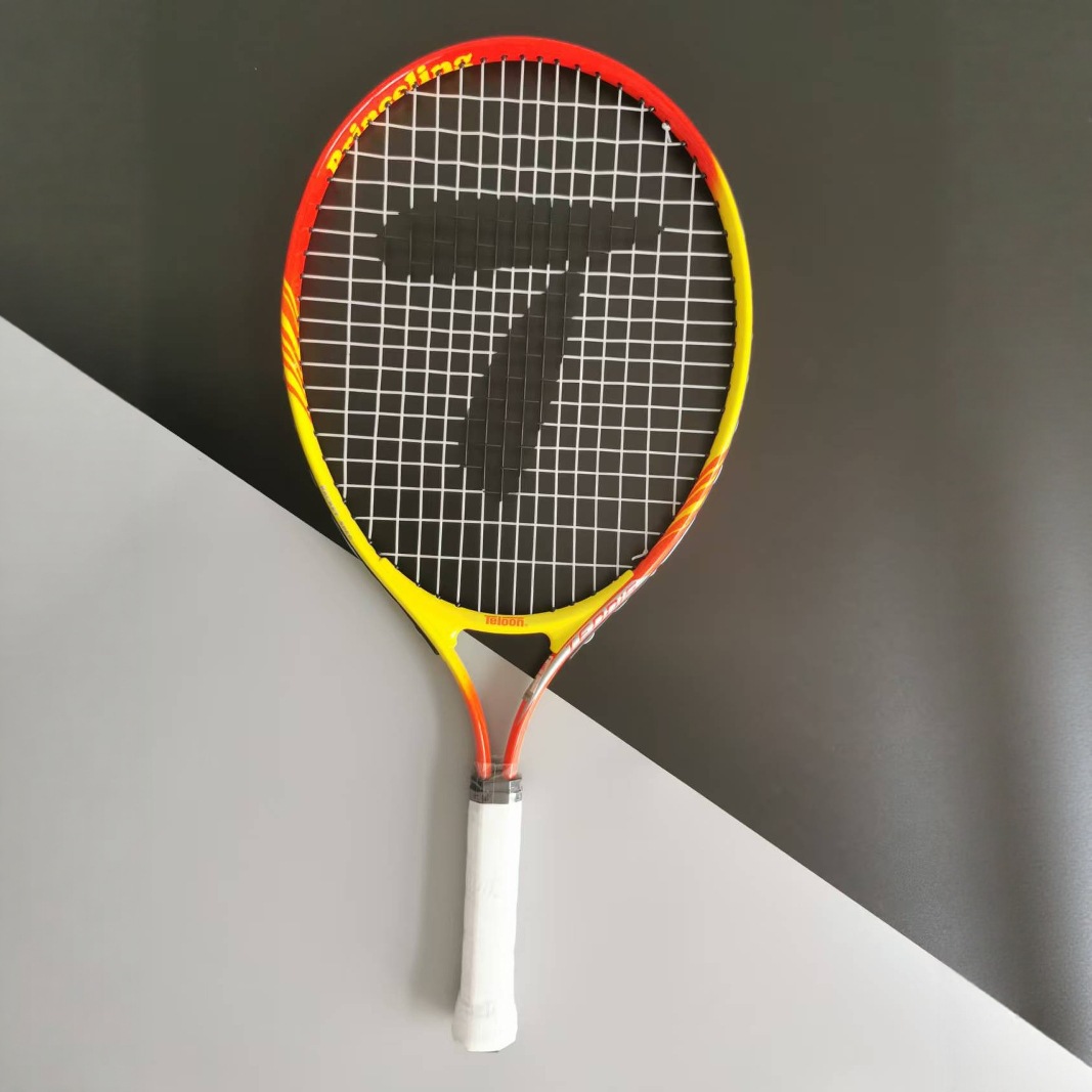 Tennis Racket Aluminum Alloy Adult Sports Tennis Racket Children's Training Racket Set Rebound Wholesale Lightweight Home Use