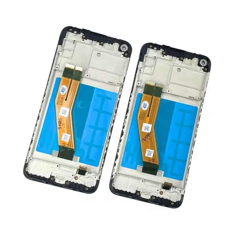 Aplicable a Galaxy Samsung A11 / M11 conjunto de pantalla LCD con marco de alta calidad A11 pantalla original total