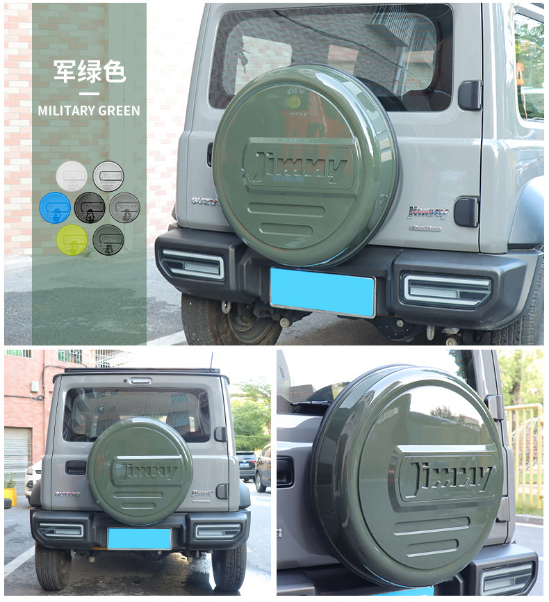 Applicable to suzuki jimny18 + Jimny (JB64,JB74) spare tire cover ABS wheelcover