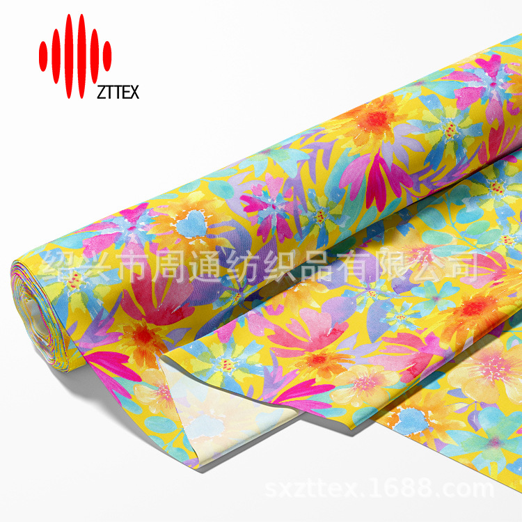 ZTTEX 数码印花 品种多样 夏季新品 坯布 亚麻