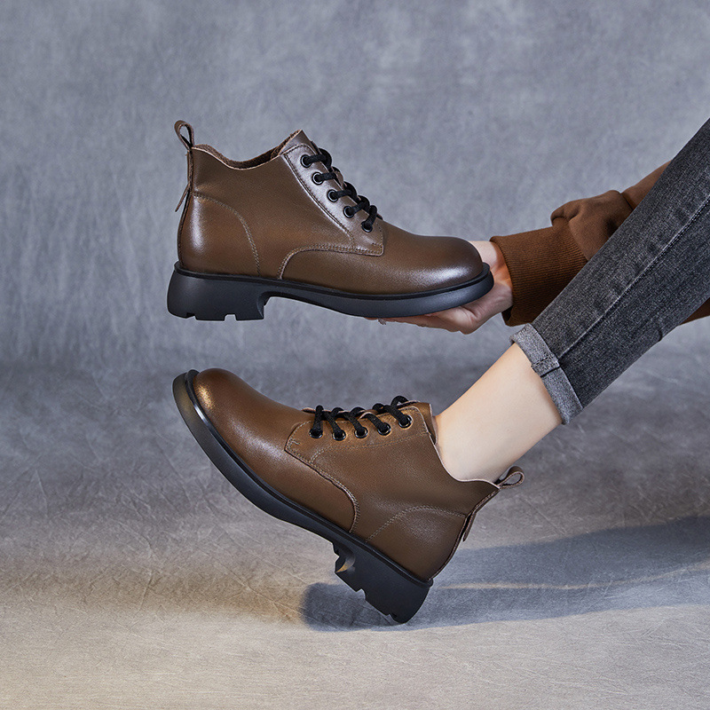 Martens, universal boots, soft sole, fitted, genuine leather