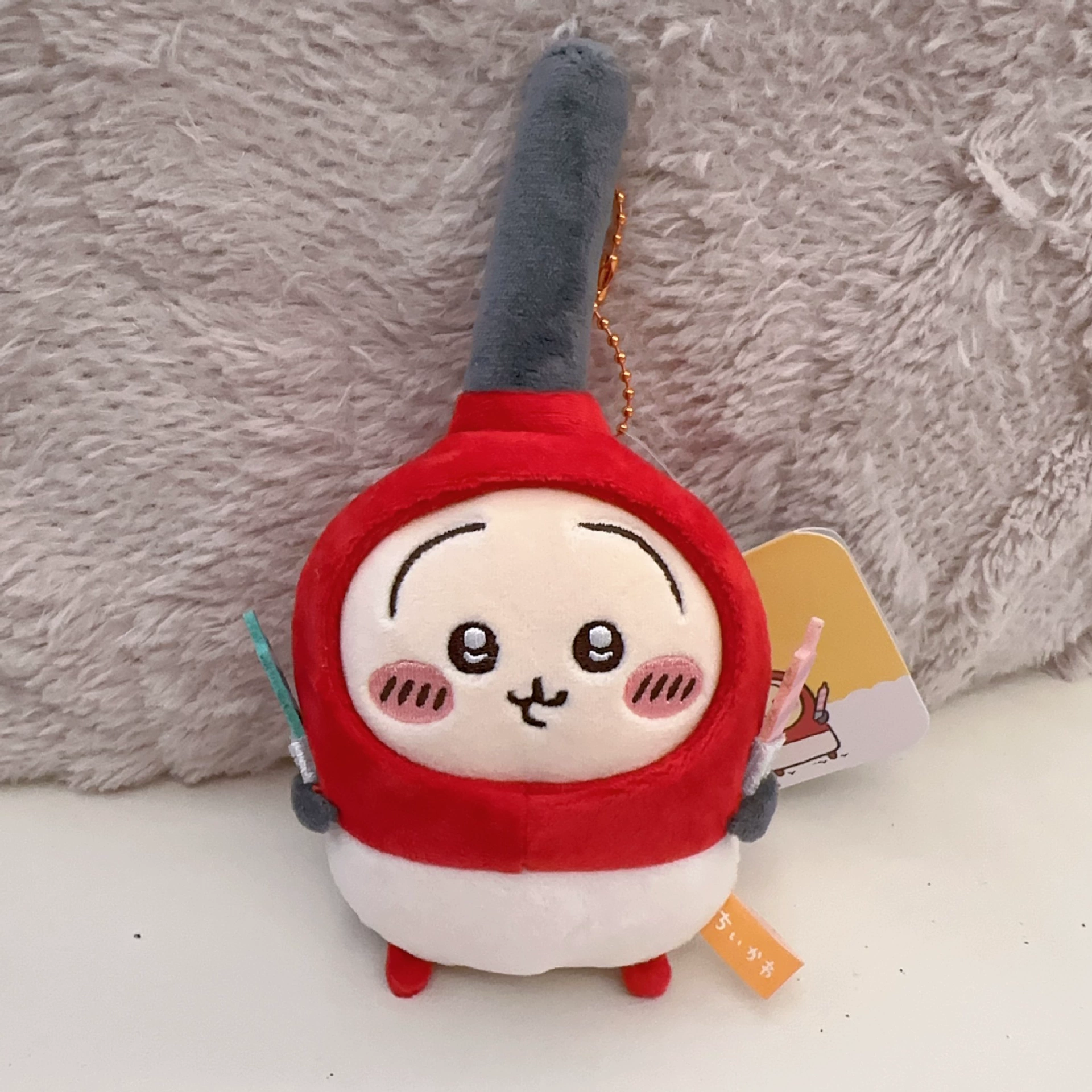 Japanese cream lighter, cute pendant, plush