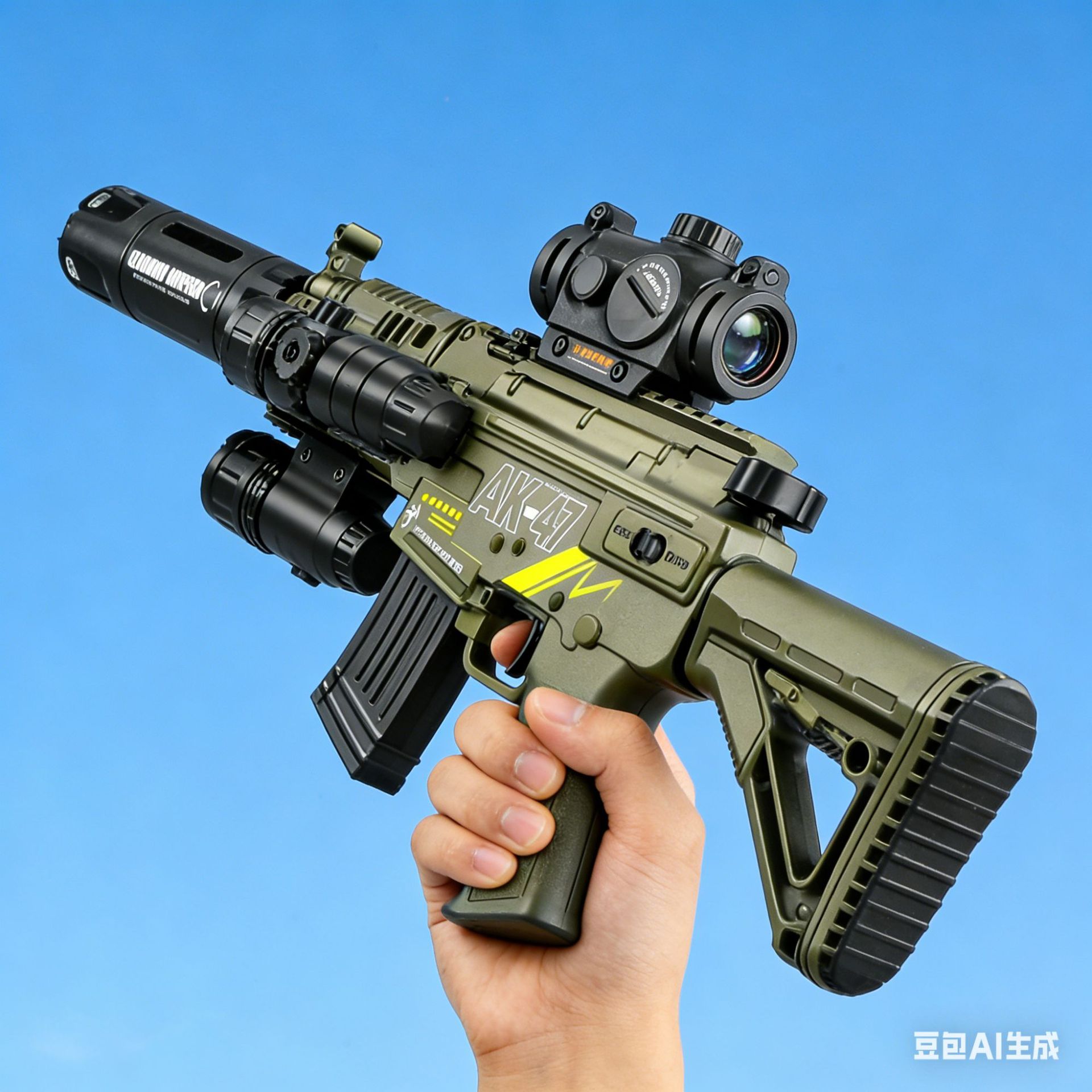 (Cross-border trading), electric soft bullet, shotgun, toy gun for boys, automatic shooting, can launch