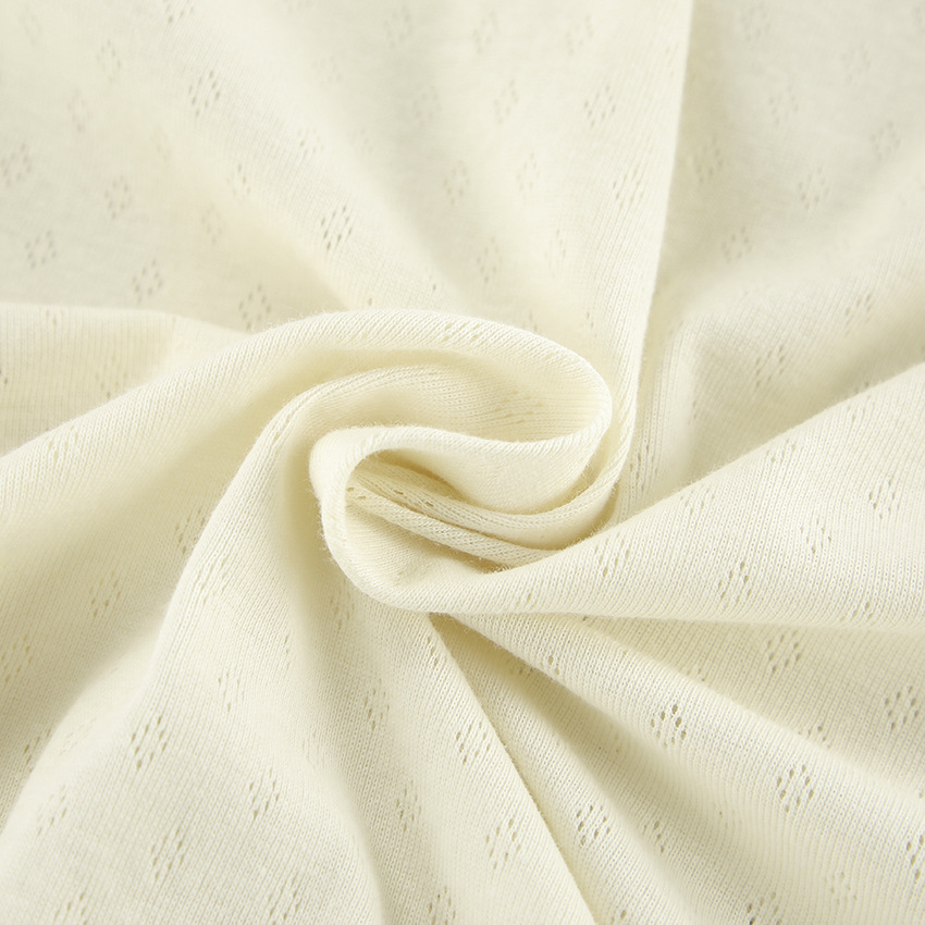 Ensemble de pyjama en coton respirant – Pyjama doux et ample à manches longues pour femme, vêtement d'intérieur confortable pour la maison et les voyages_voghion.com