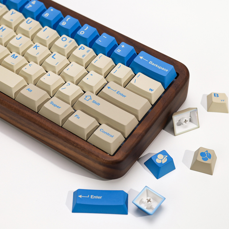 Gmk Blue Police Main Image Keycaps Korean Version Original Height Pbt Dye-Sublimation Custom Mechanical Keyboard Keycap Set Gmk Blue Police Main Image Keycaps Korean Version Original Height Pbt Dye-Sublimation Custom Mechanical Keyboard Keycap Set