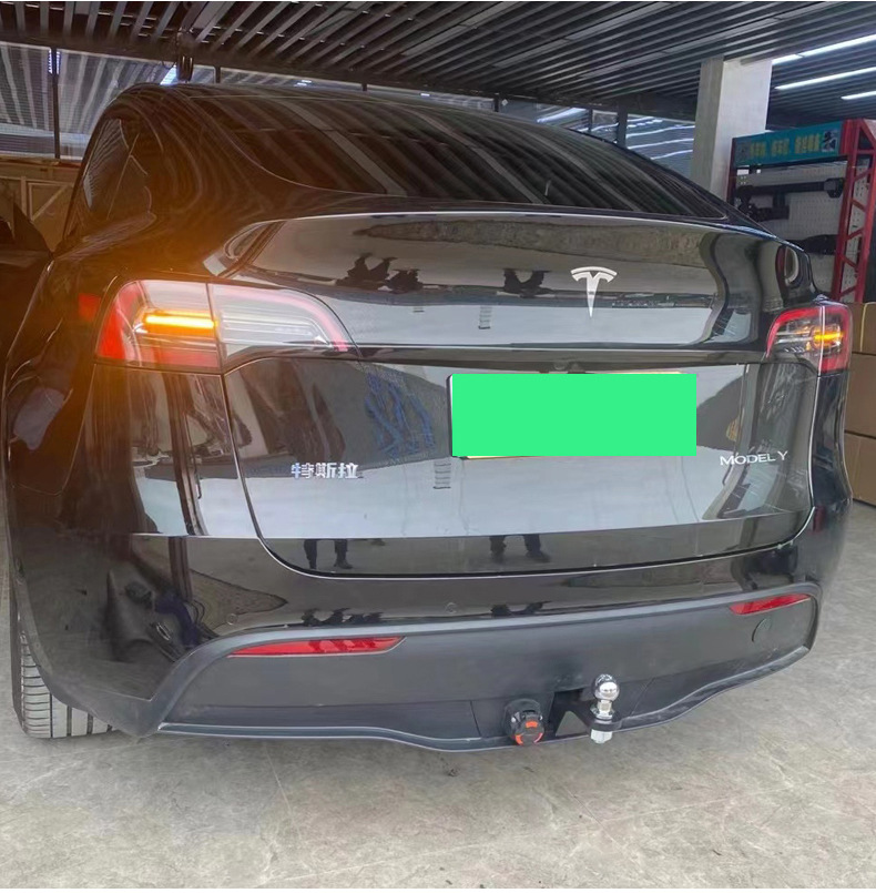 Tesla-Specific Trailer Hitch, Thickened Manganese Steel Off-Road Modification, Rv Bicycle Rack Hitch Hook Accessories