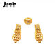 Jamila Middle East Dubai 24K Gold Plated Jewelry Set French Indian Necklace Ring Earring Bracelet Four-piece Set