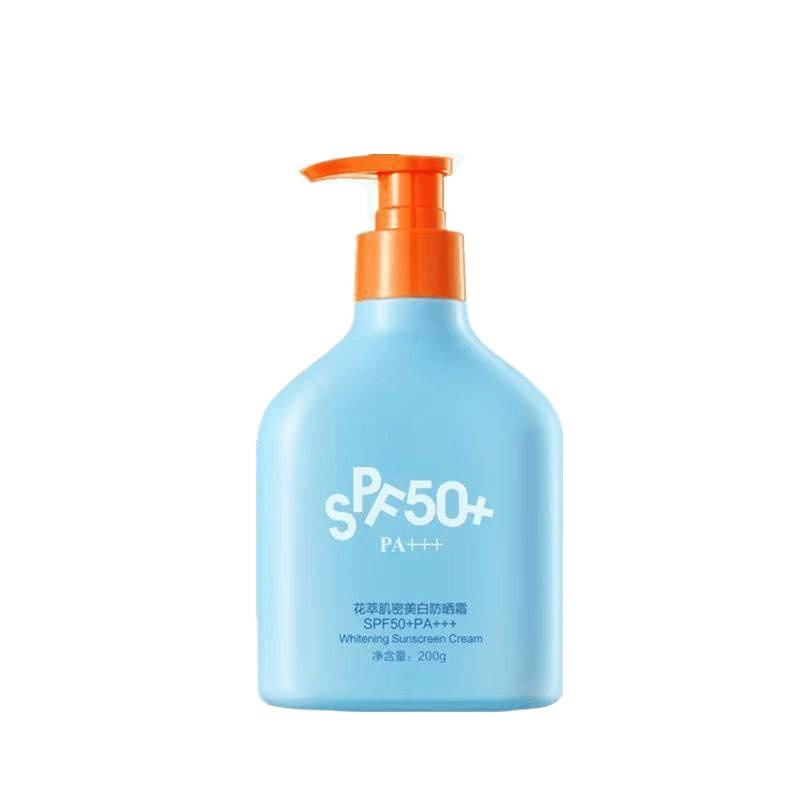 蓝胖子隔离防晒乳+防紫外线防水防汗全身脸部防晒霜批发包邮到家|undefined