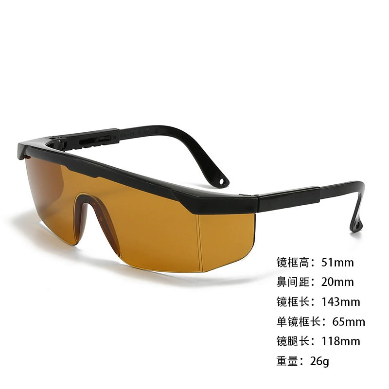 ANSIZ87 Gafas EN166 salón de belleza láser rojo verde azul soldadura eléctrica negro IPL gafas OPTE depilación ligera