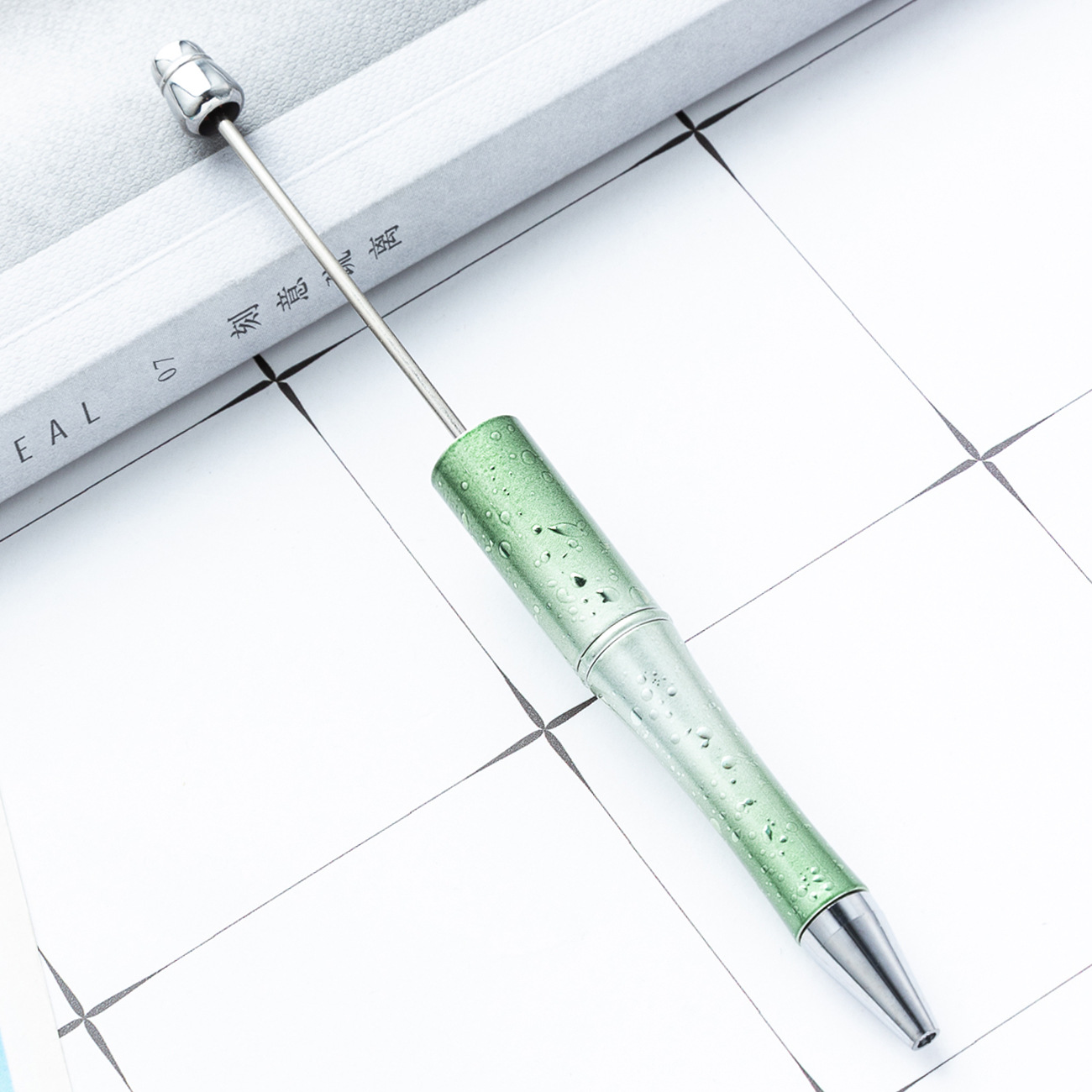 Diy Star Bead Pen creativo galvanizado UV Bead Pen estrella sequin gradiente Bead Pen al por mayor