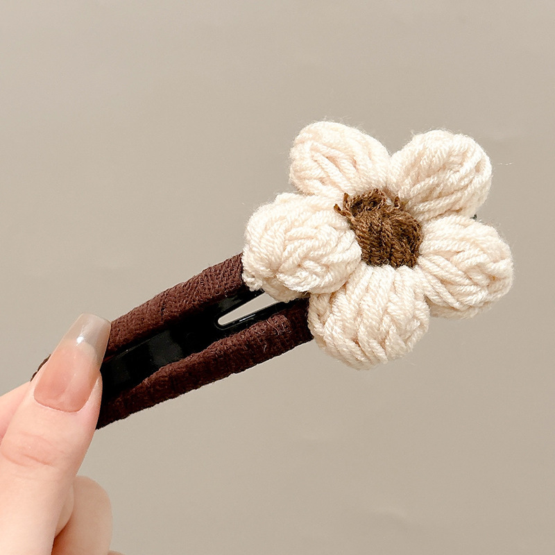 Flores de cabello de cabello de cabello de pato de cabello de tiburón de tamaño grande para mujeres alternativas seguras después del otoño y el invierno de la cabeza de cabello de captura de palabras