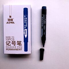 速發 記號筆盒裝 散裝黑色 紅色 藍色油性筆大頭筆深色記號筆