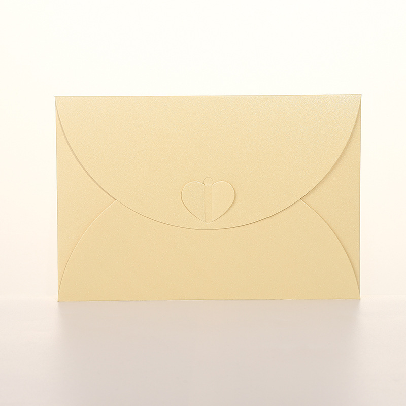 Papel nacarado de color engrosada sobre Western amor carta invitación embalaje sobre retro color sólido sobre Carta papel