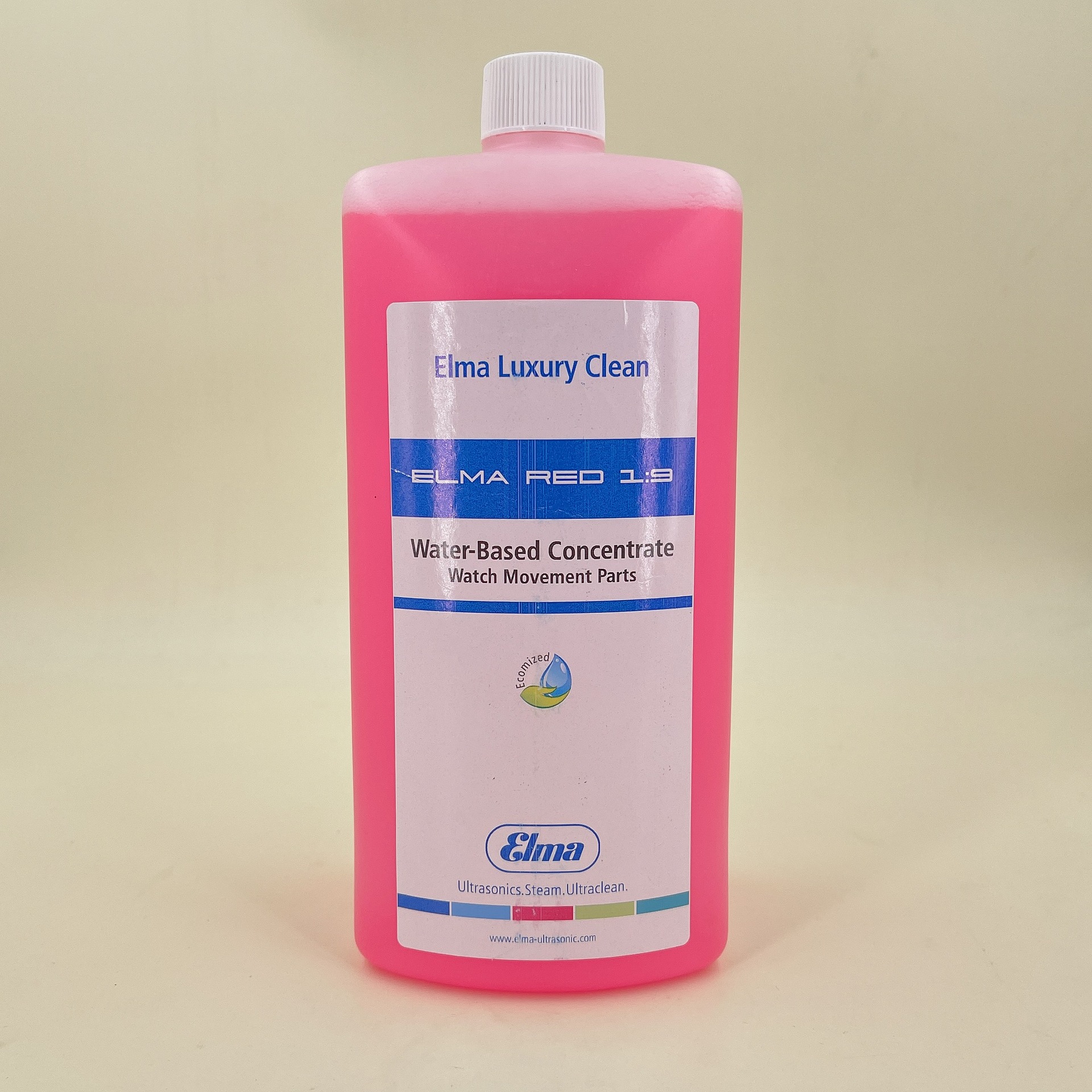 德国原装 ELMA1:9 超声波清洗液剂 专业洗表液洗表水 洗珠宝银器