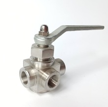 专产X14H-40P DN15压力表旋塞阀 不锈钢三通压力表旋塞阀