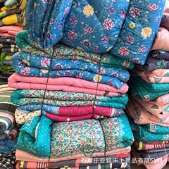 工場卸売 工事現場用布団 労働者寮用シングル綿布団 工事現場用寝具卸売 保温厚手綿布団卸売