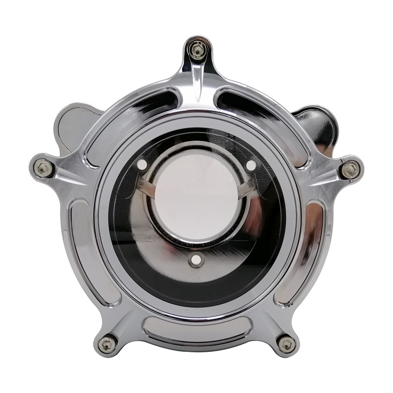 Harley Air Filter Full Car Modification Accessories CNC Aluminum 883 Soft Tail Dana Travel Transparent Air Filter