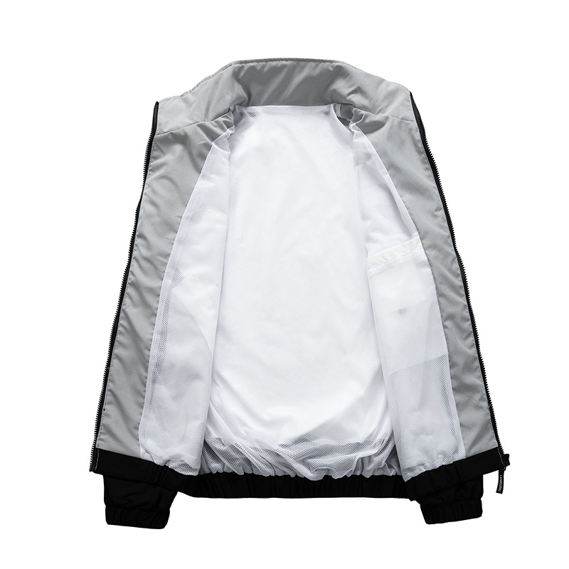 Men's Casual Jacket Lightweight Breathable Spring Autumn Style_voghion.com