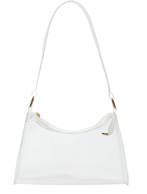 Transparent Crossbody Shoulder Bag And Women's Wallet Set_voghion.com