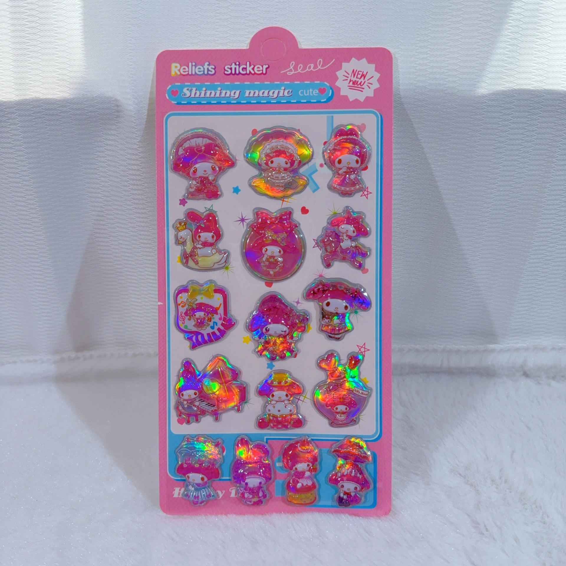 Children's three dimensional sticker, stickers, phone case, 3D