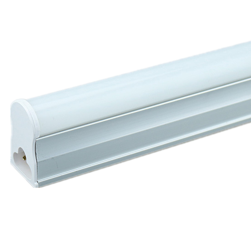 T5 aluminio y plástico integrado soporte LED tubo de lámpara 110V220V hogar supermercado canal de tubería tubo de lámpara fluorescente