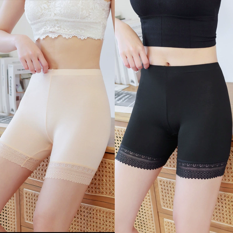 Safe trousers, thin summer protective underware, leggings, shorts, plus size, sewn from modal