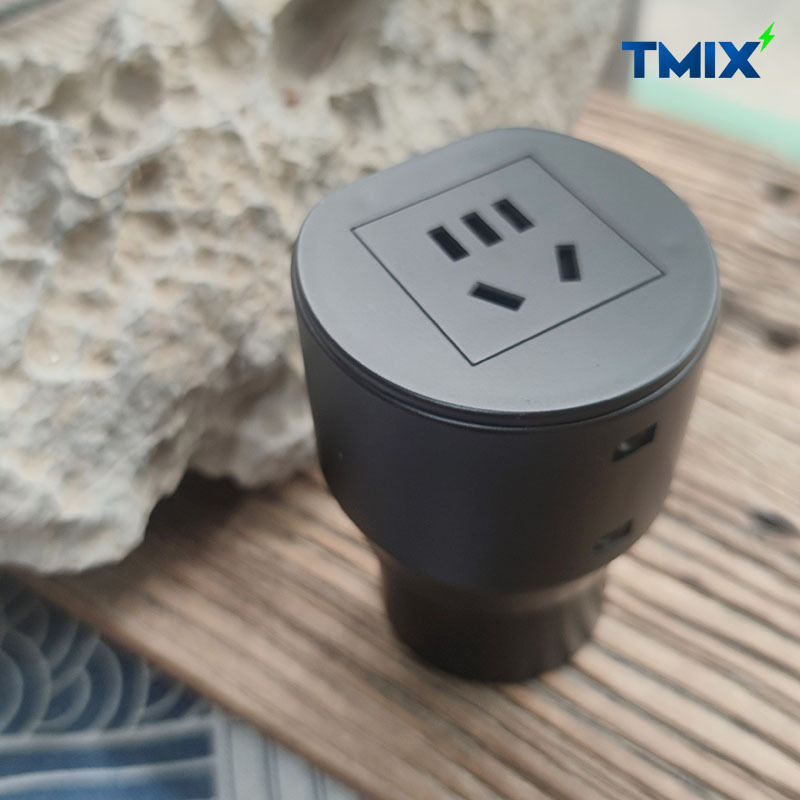 国标放电枪交流转换插座  小巧玲珑放电枪转换国标/英标/美标插座|ms