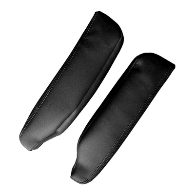 Suitable for 04-16 Land Rover Sürətlər qutusu və əl tormozu başlıqları - special-car-black-leather-gray-line-found-34-side-gloves-1-pair