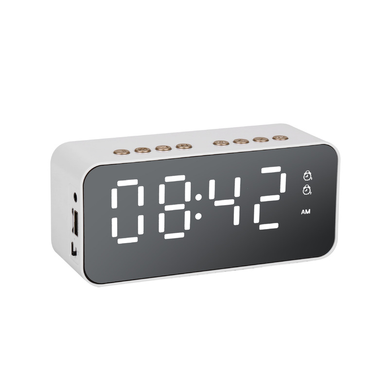 デジタルベッド時計LEDディスプレイ付き懐中電灯bluetoothラジオメーカー卸売り直売EC-2215BT|undefined