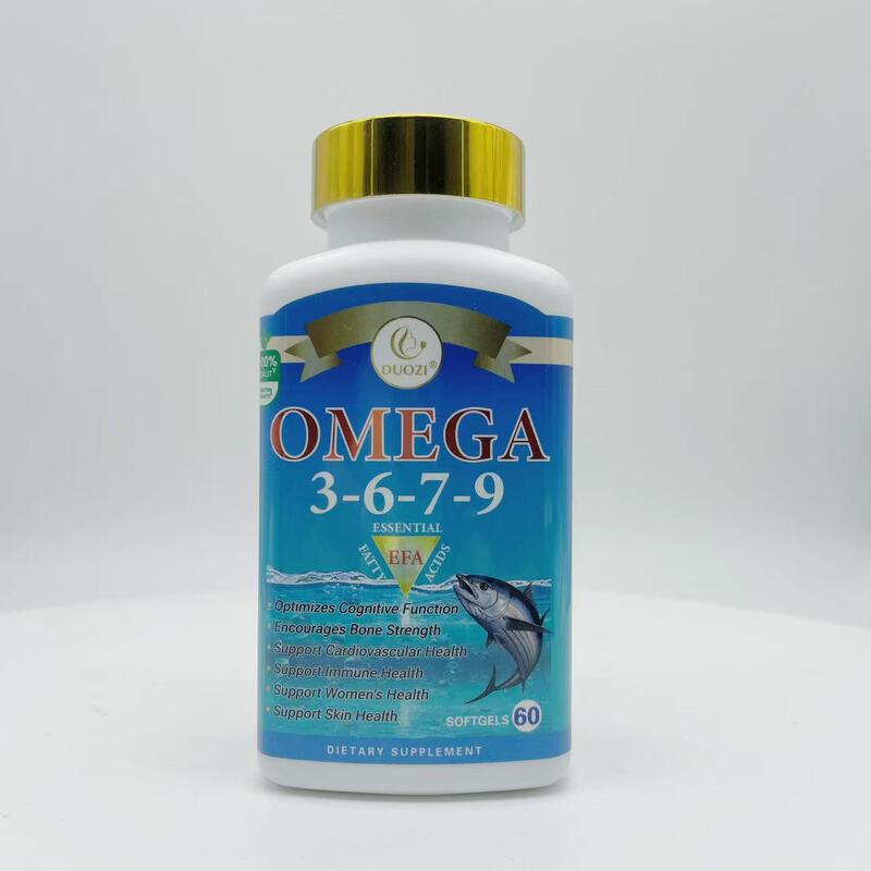Compound Omega 3 - 6 - 7 - 9 Nutritional Supplement Health Booster Dietary Supplement
