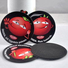 供应咖啡厅常用EVA材质餐具垫锅垫卡通圆形杯垫  3-8mm