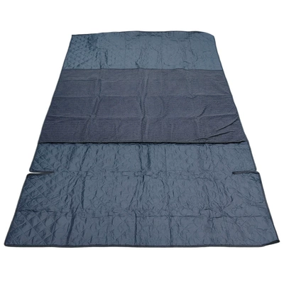 Car pet mat is waterproof and non-slip, protects the trunk from dirt and grime, universal for cars, extended length pet mat (Trunk Mat) - car-pet-mat-005-full-composite-large-size-non-slip-mesh-with-pockets-no-ears-black-216132cm-for-customization-please-consult-customer-service