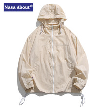 NASA山系露营户外透气冰丝速干防晒衣男女款夏季宽松超薄运动外套