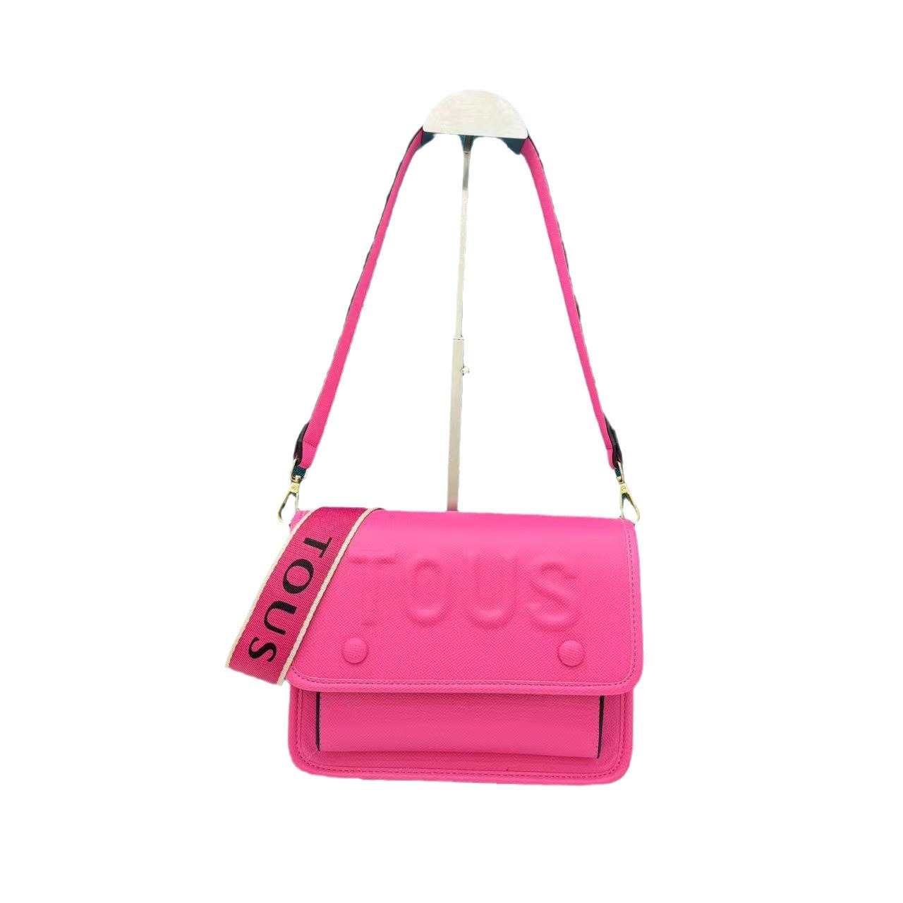 Borsa piccola transfrontaliera da donna 2024 nuova tendenza moda borsa da donna borsa a tracolla con catena a tracolla lettera piccola borsa quadrata_voghion.com