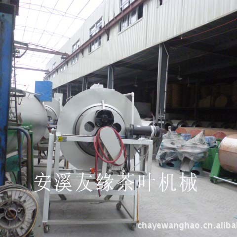 燃气式银花滚筒自动炒干机 友缘现货茶叶杀青机 炒青机 炒茶机