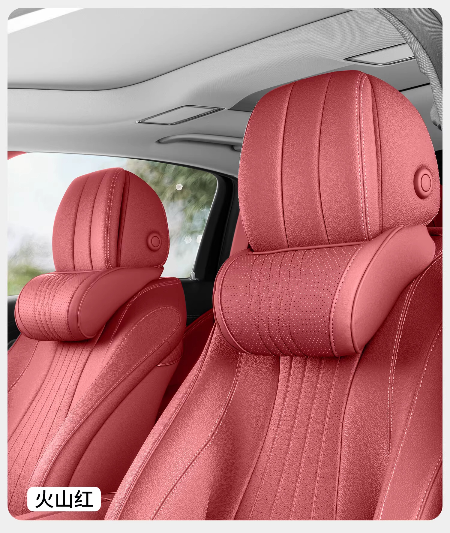 Universal Car Headrest, Neck Pillow, Lumbar Support, Car Seat Pillow, Special Car Pillow, All-Season Memory Foam