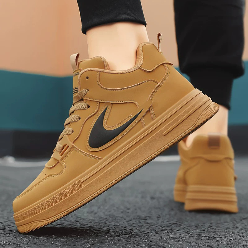 Putian men's shoes, autumn Korean style, thick-soled, versatile casual sneakers, high-end workwear, sports, and labor protection shoes for work