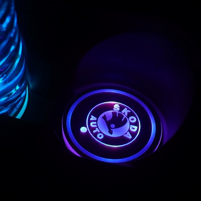 Interior Atmosphere Light, Anti-slip mat - skoda-single