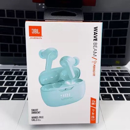 JBL WAVE BEAM真 � � ワイヤレスbluetoothイヤホン入耳式通话ノイズリダクション环境感知运动に対応|undefined