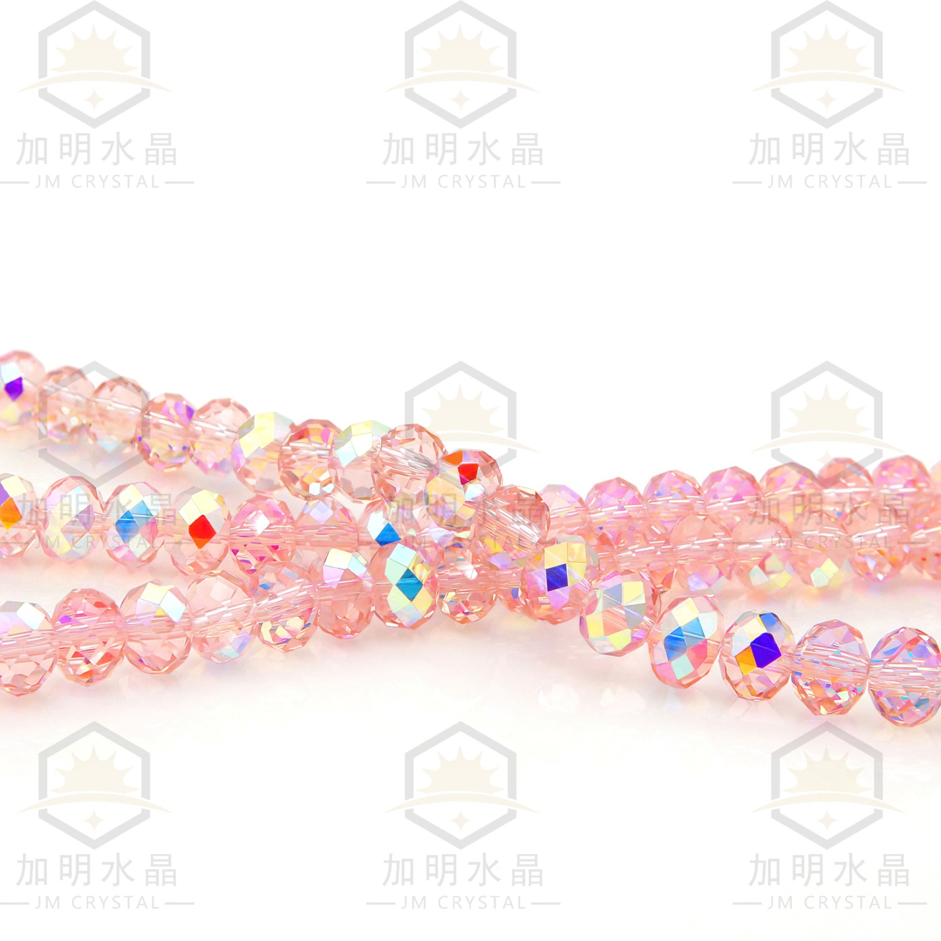 2/3/4/6/8/10MM仿施华洛K9精品奥地利钻算盘爆闪切面水晶玻璃扁珠