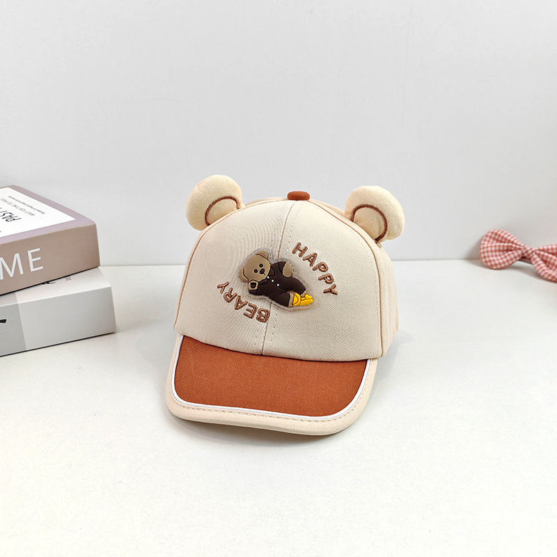 Sombreros para bebés lindos sombreros de dibujos animados primavera y otoño sombreros de béisbol para bebés sombreros de sol de verano para niños