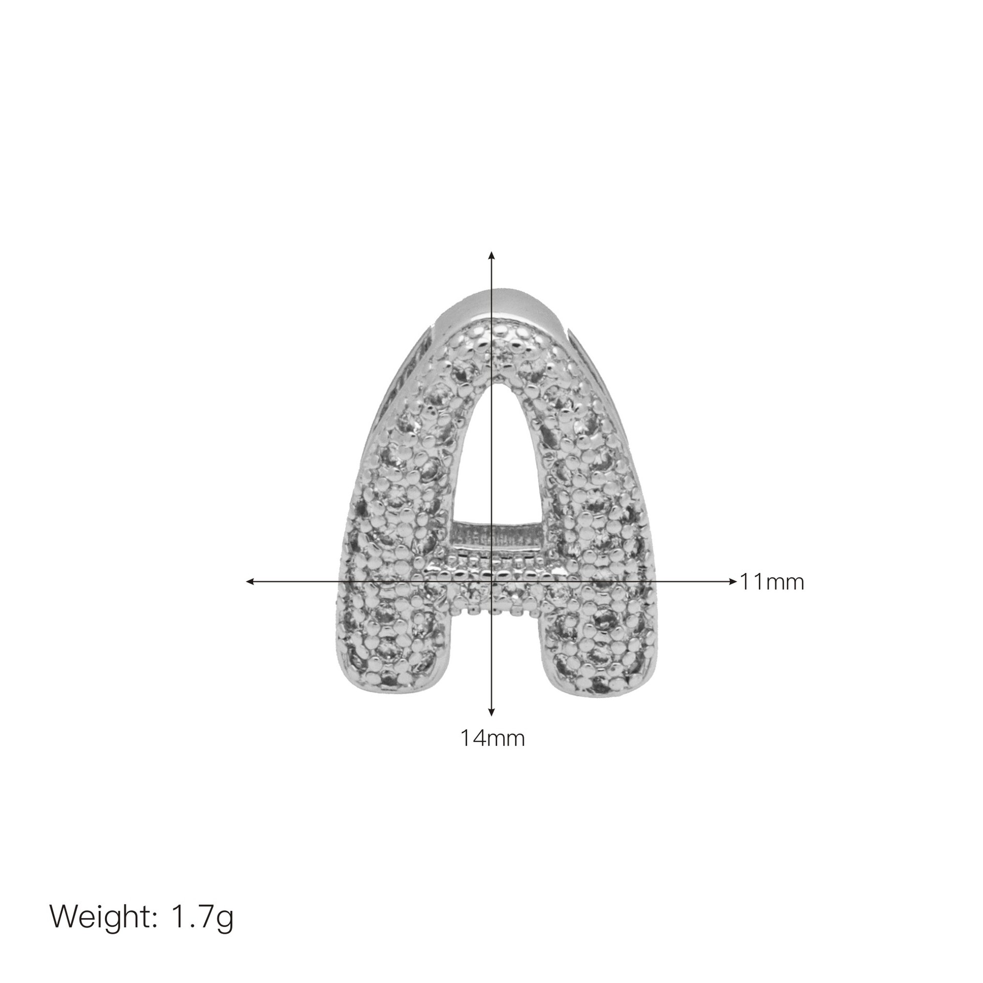 4g Weight Pendant, Chain Jewelry Making Type 11 * 14mm Jewelry Making Size DIY Jewelry Accessories Classification 1 Piece Quantity Copper Material Letter Pattern IG Style Style Gold, Silver Color 1 Piece 11 * 14mm Copper Letter DIY Jewelry Accessories Pendant Chain 5