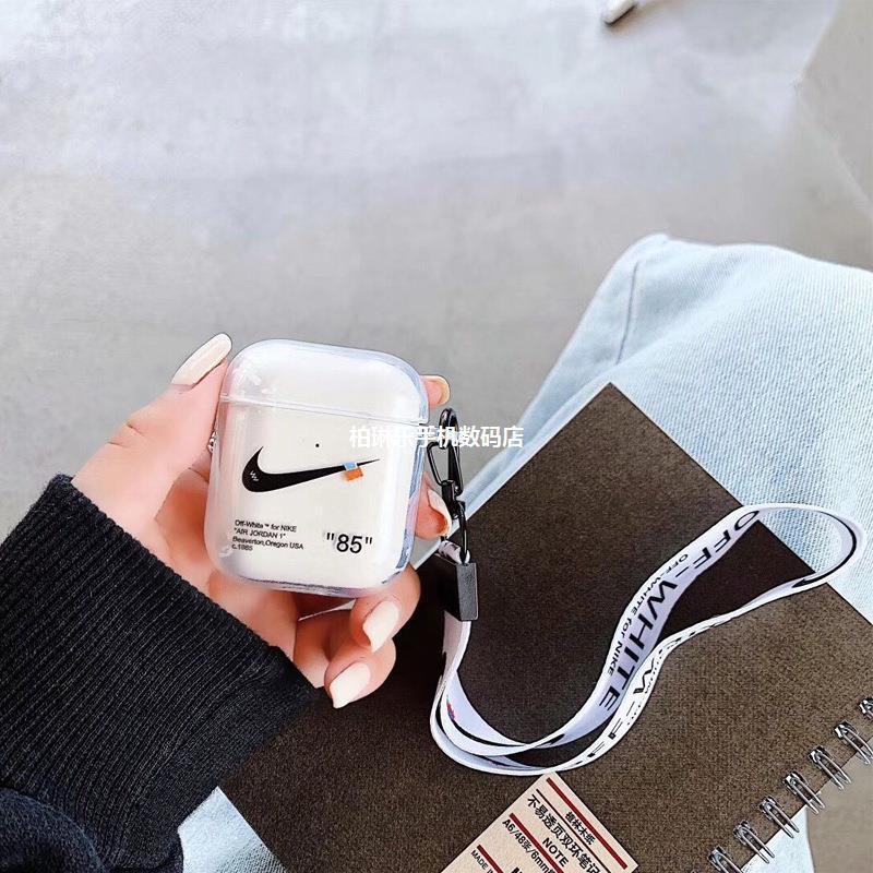 Ins Fashion Brand Simple Nike Airpods1/2nd Generation Headphone Case Wireless Bluetooth Airpodspor3 Generation Protective Case Ins Fashion Brand Simple Nike Airpods1/2nd Generation Headphone Case Wireless Bluetooth Airpodspor3 Generation Protective Case
