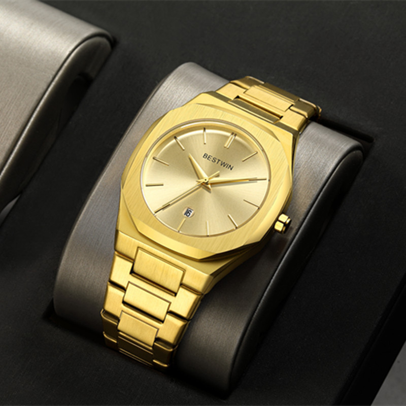 Marca BESTWIN impermeable reloj de cuarzo de los hombres reloj de los hombres al por mayor reloj de aleación de moda reloj de comercio exterior