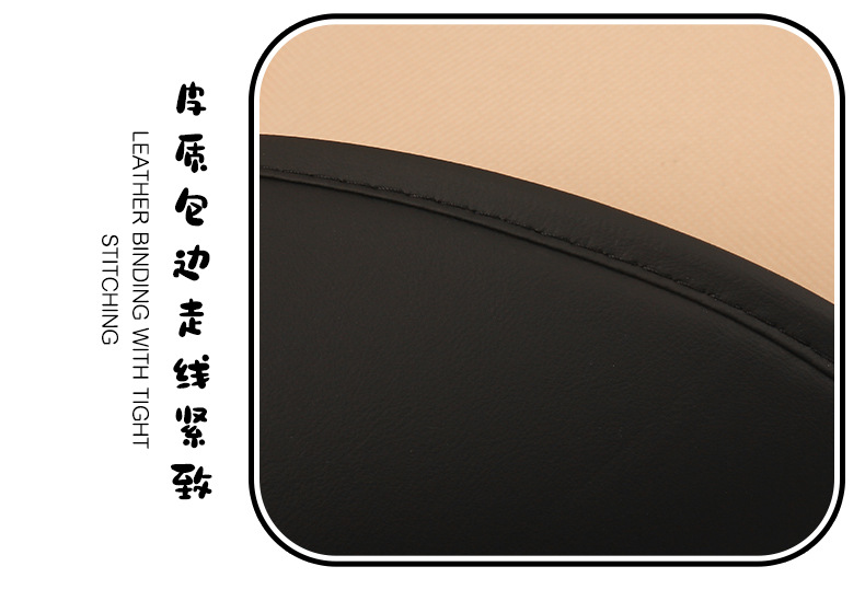 Puppy Lady Cute Cartoon Car Seat Back Anti-Kick Pad Car Seat Rear Anti-Fouling Pad with Storage Strap