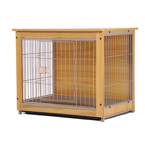 Dog Cage Wooden Pet Indoor Shiba Inu Medium Dog Small Dog Dog Fence Household with Toilet Separation Dog Cage 