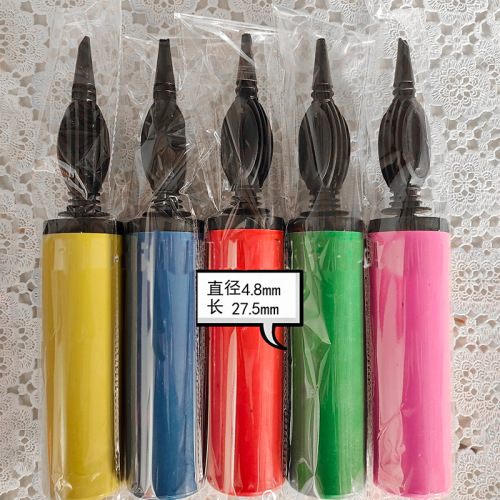Hand-push balloon inflator mini manual inflator portable oblique mouth party decoration wedding room balloon inflator