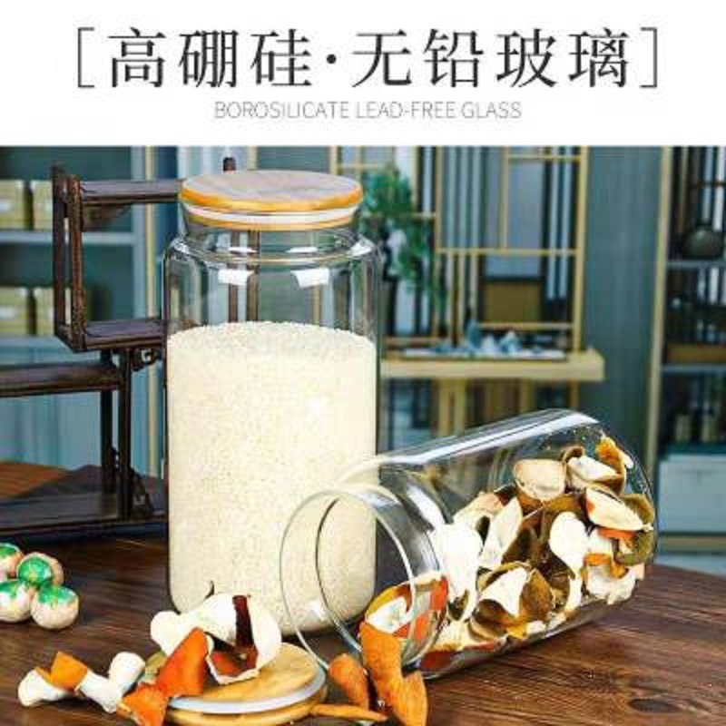 Fábrica al por mayor tarro de vidrio tarro de cáscara de mandarina pequeño verde naranja tarro de té grande tarro de almacenamiento tarro de vegetales en escabeche granos de almacenamiento