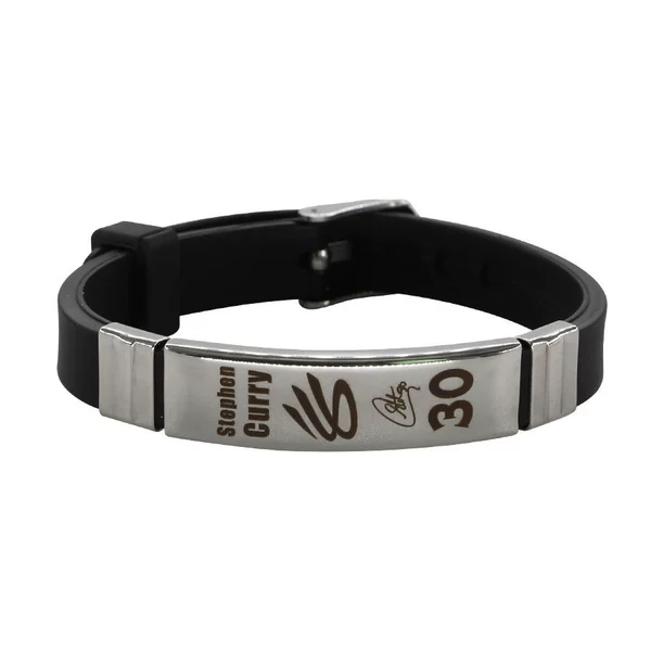 Metal kuri black buckle